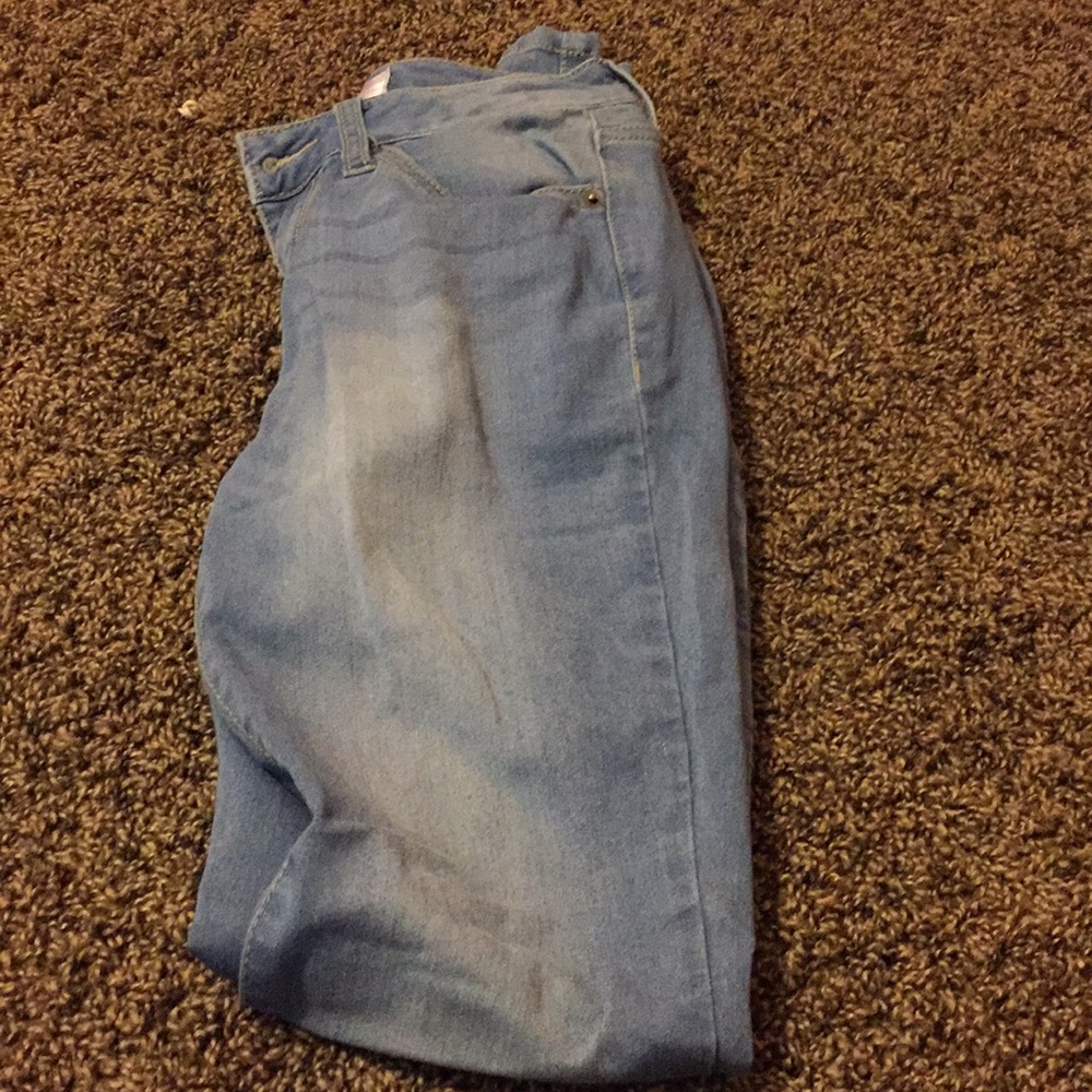 Light blue jeans
